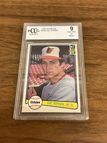 1982 Don Russ #405 and Cal Ripken Near Mint or Better-9