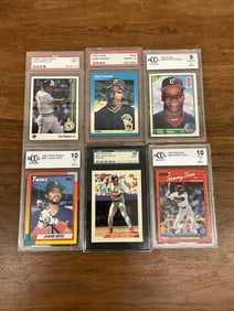Lot of Six Graded Cards