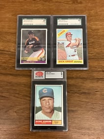 Lot of 3 Topps Graded Cards