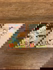 Babe Ruth Topps #139 and #141