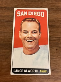 1965 Topps Lance Alworth #155