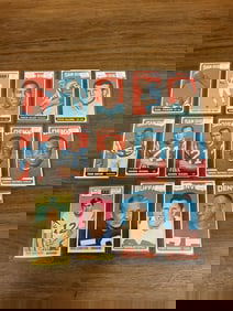 Lot of Fourteen 1965 Topps Football Cards