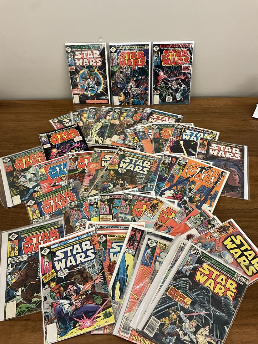 Lot of Star Wars #1 and others: Lot of 46 #1 and many other issues