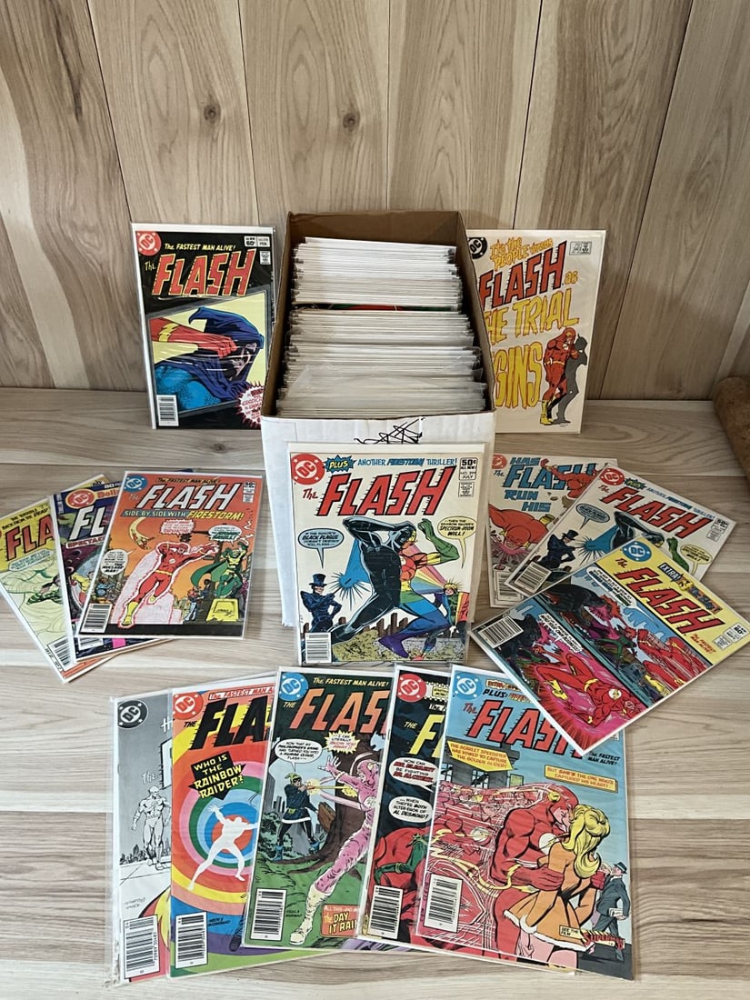 The Flash: DC comics. Full short box
