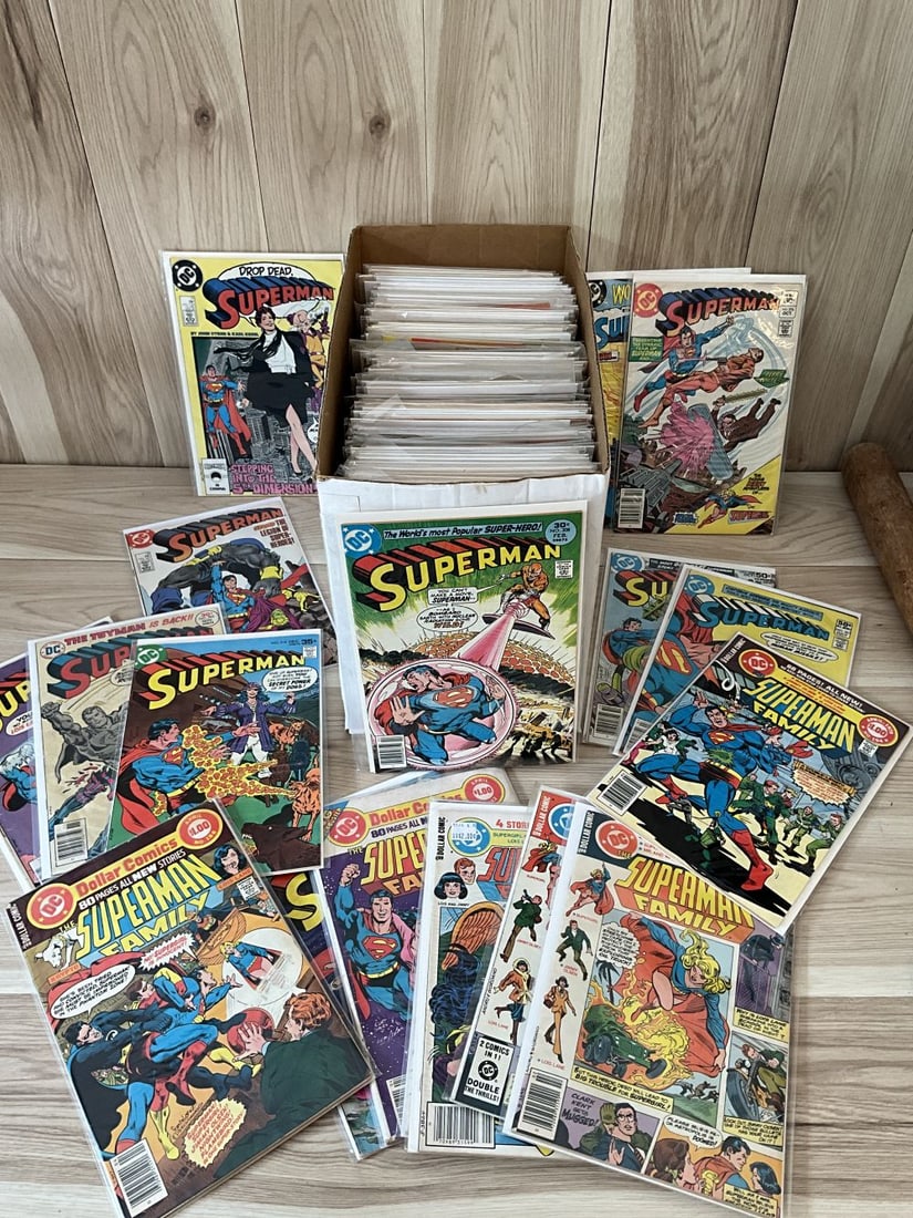 Superman: DC comics. Full short box