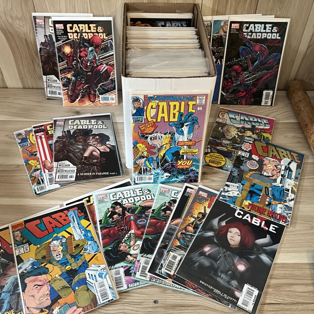 Cabel: Marvel comics. Full short box.