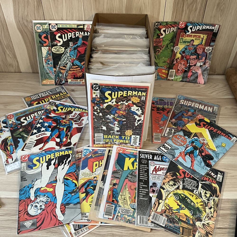Superman: DC comics. Full short box