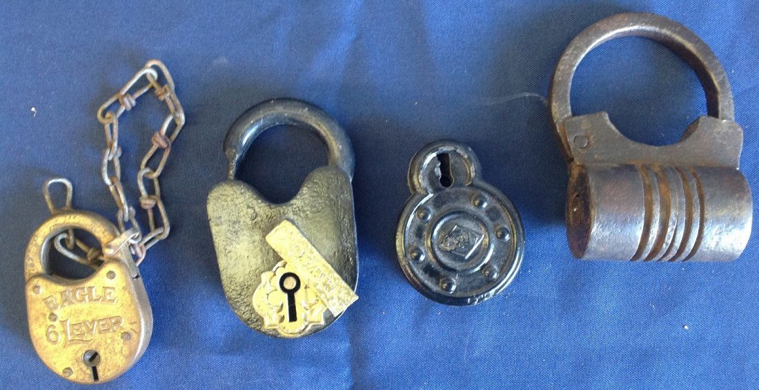 Lot of 4 Early Locks (1 of 3)