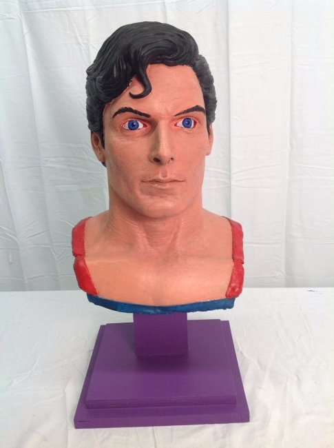 Superman "Christopher Reeve" Life Size Bust: Superman "Christopher Reeve" Life Size Bust