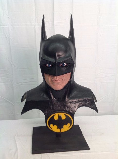 Batman "Michael Keaton" Life Size Bust: Batman from Tim Burtons "Batman"