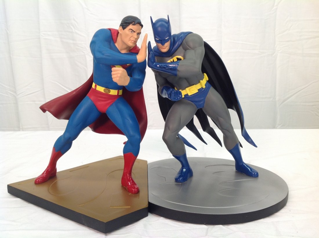 Superman and Batman "Worlds Finest" Bookends: Superman and Batman Bookends #41/500
