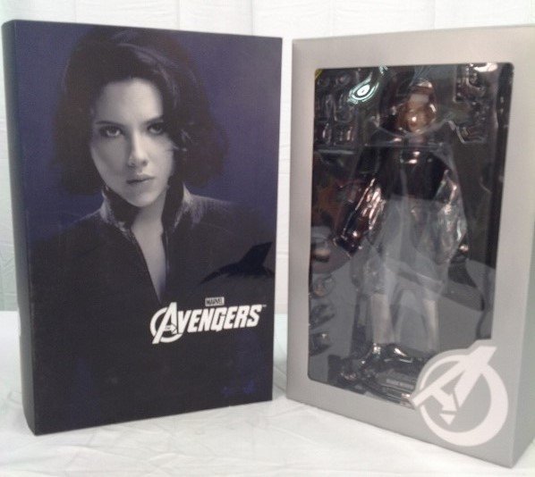 Black Widow Collectible Figure by Hot Toys: Black Widow Collectible Figure by Hot Toys Limited. Item Comes with Original Box.