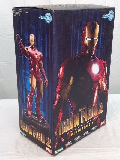 Iron Man Mark IV Model Kit by Kotobukiya: "Iron Man 2" Iron Man Mark IV Model Kit by Kotobukiya. Art FX Statue. Item Comes with Original Box.