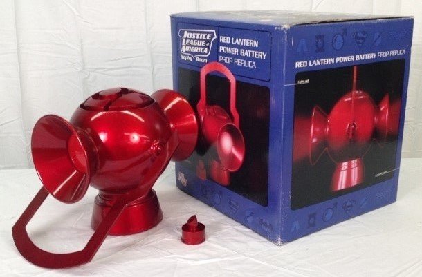 Red Lantern Power Battery by DC Direct 119/500: Red Lantern Power Battery by DC Direct. Justice League of America Trophy Room. Numbered 19/500. Item Comes with Ring and Holder. Item Comes with Original Box.