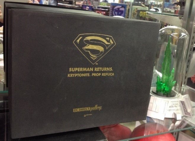 Superman Returns Kryptonite Prop Replica by DC Direct: "Superman Returns" Kryptonite Prop Replica by DC Direct. Numbered 560/1000. Item Comes with Original Box.