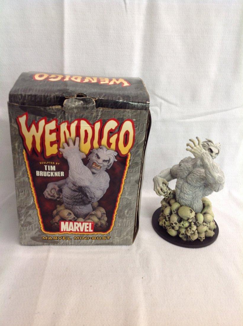 Wendigo Mini Bust: Wendigo Mini Bust by Tim Bruckner #609/1000