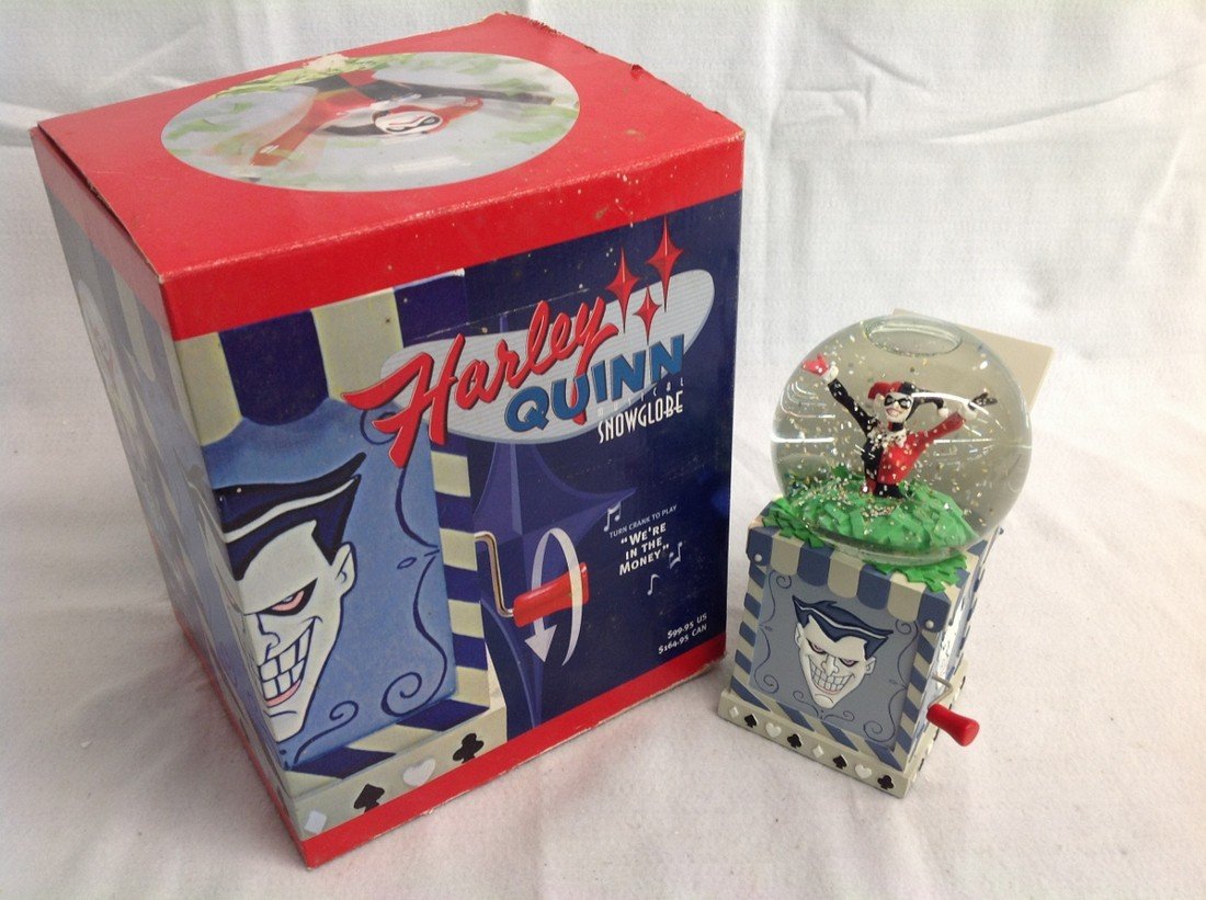 Harley Quinn Musical Snowglobe: Harley Quinn Musical Snowglobe by DC Direct #1237/2300