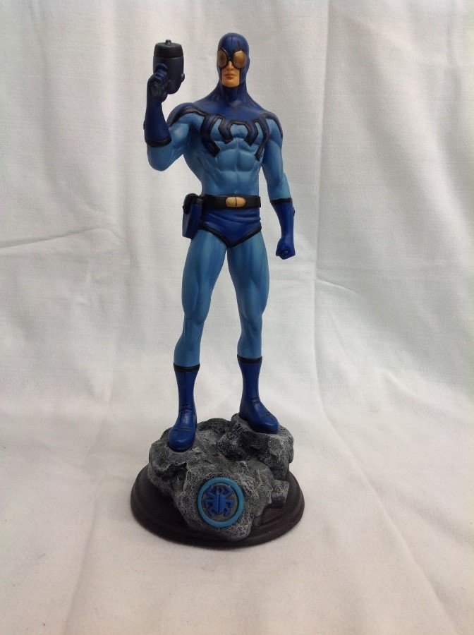 Blue Beetle "Ted Kord" Signed by Gabriel Luna: Blue Beetle "Ted Kord" Signed by Gabriel Luna