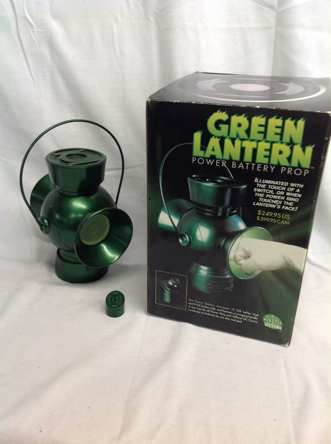 Green Lantern "Hal Jordan" Power Battery Prop: Green Lantern "Hal Jordan" Power Battery Prop by DC Direct; NO RING