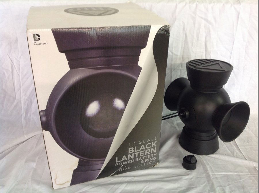 1:1 Scale "Black Lantern Power Battery" Prop Replica: 1:1 Scale "Black Lantern Power Battery" Prop Replica by DC Direct
