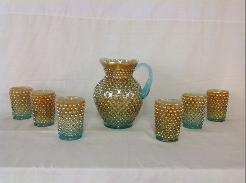 Hobnail Fenton Water Set (1 of 4)