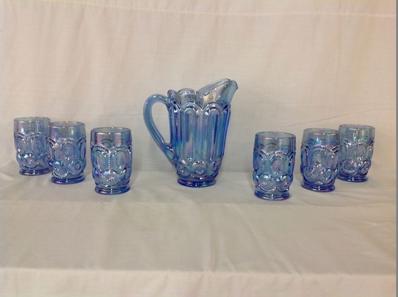 Smith Water Set Blue Moon Star Pattern (1 of 4)