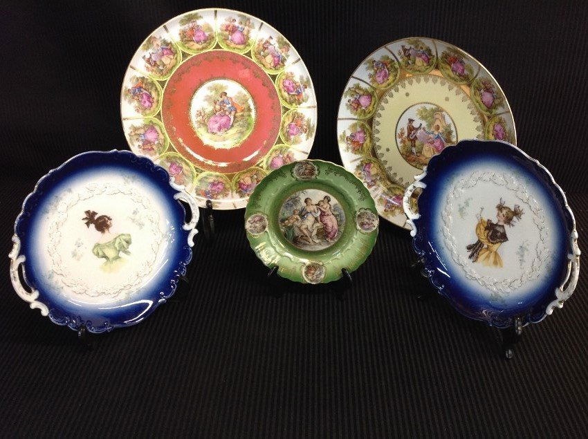 Lot of 5 German Plates (1 of 7)