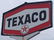 Texaco Double Sided Porcelain Sign w/ Pole - 2