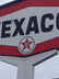 Texaco Double Sided Porcelain Sign w/ Pole - 5