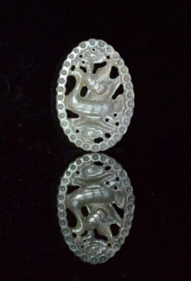 Qing Dynasty Jade Mandarin Ducks (1 of 2)