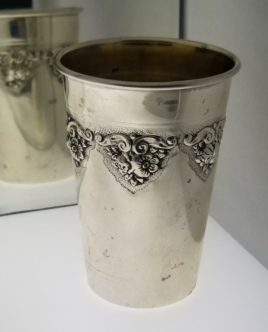 Vintage Signed HADAD Sterling Silver Kiddush Cup (1 of 1)