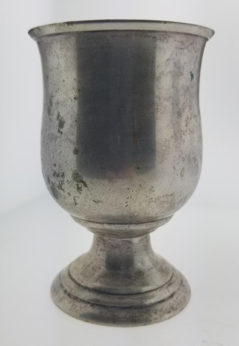 Norwegian 835 Silver Cup/Goblet 65.8g: Hallmark 835 Silver Norwegian cup/goblet 65.8g The cup measures 3.75" tall x 2.5" across the top x 2.25" across the base
