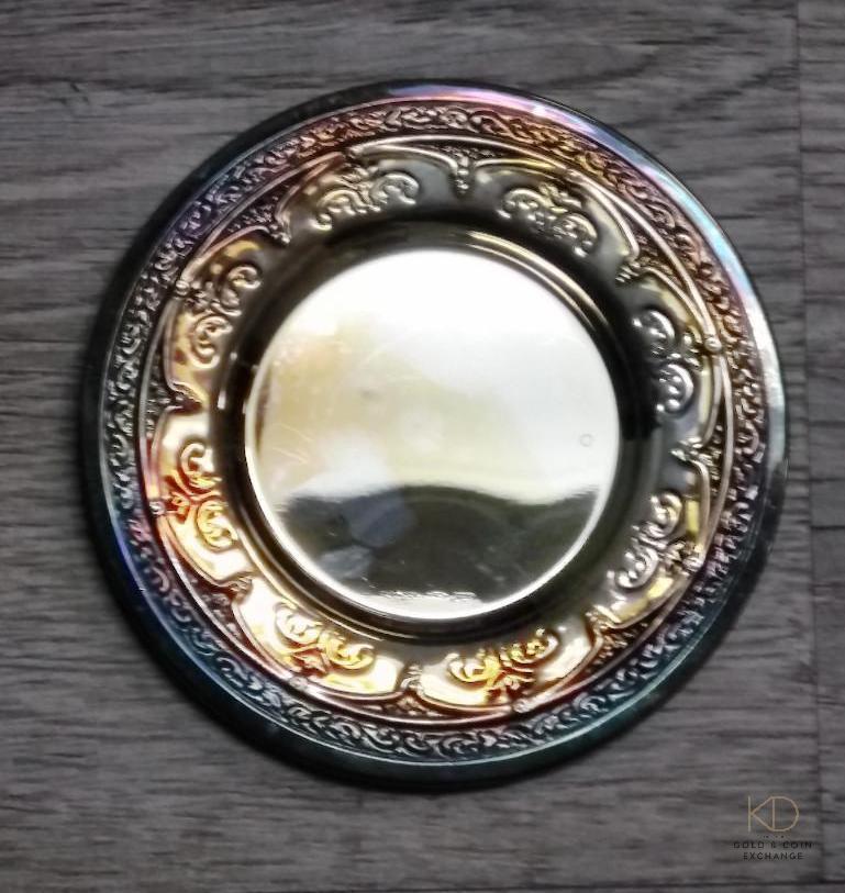 Judaica HAZORFIM Sterling Kiddush Cup Plate Silver 925 (1 of 4)