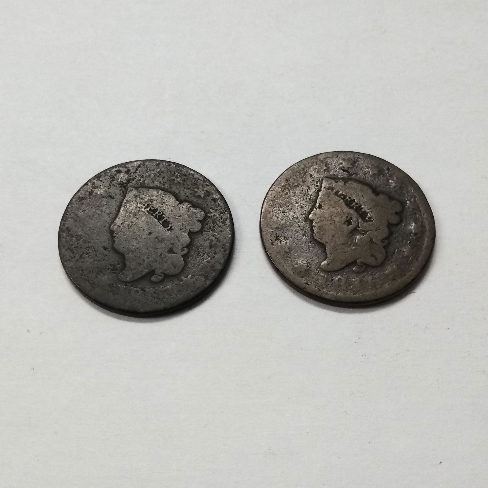 Two Large Cents 1811 & 1817 One Cent (1 of 3)
