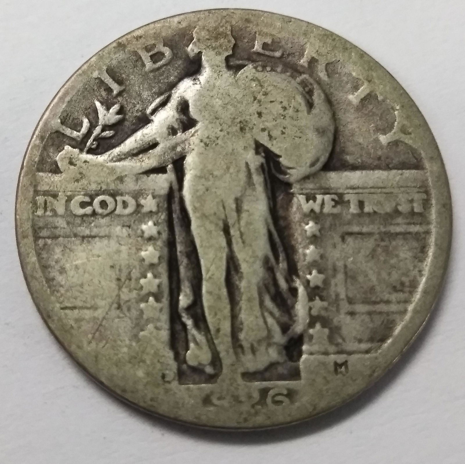 1926-D Standing Liberty Quarter *90% Silver* (1 of 2)