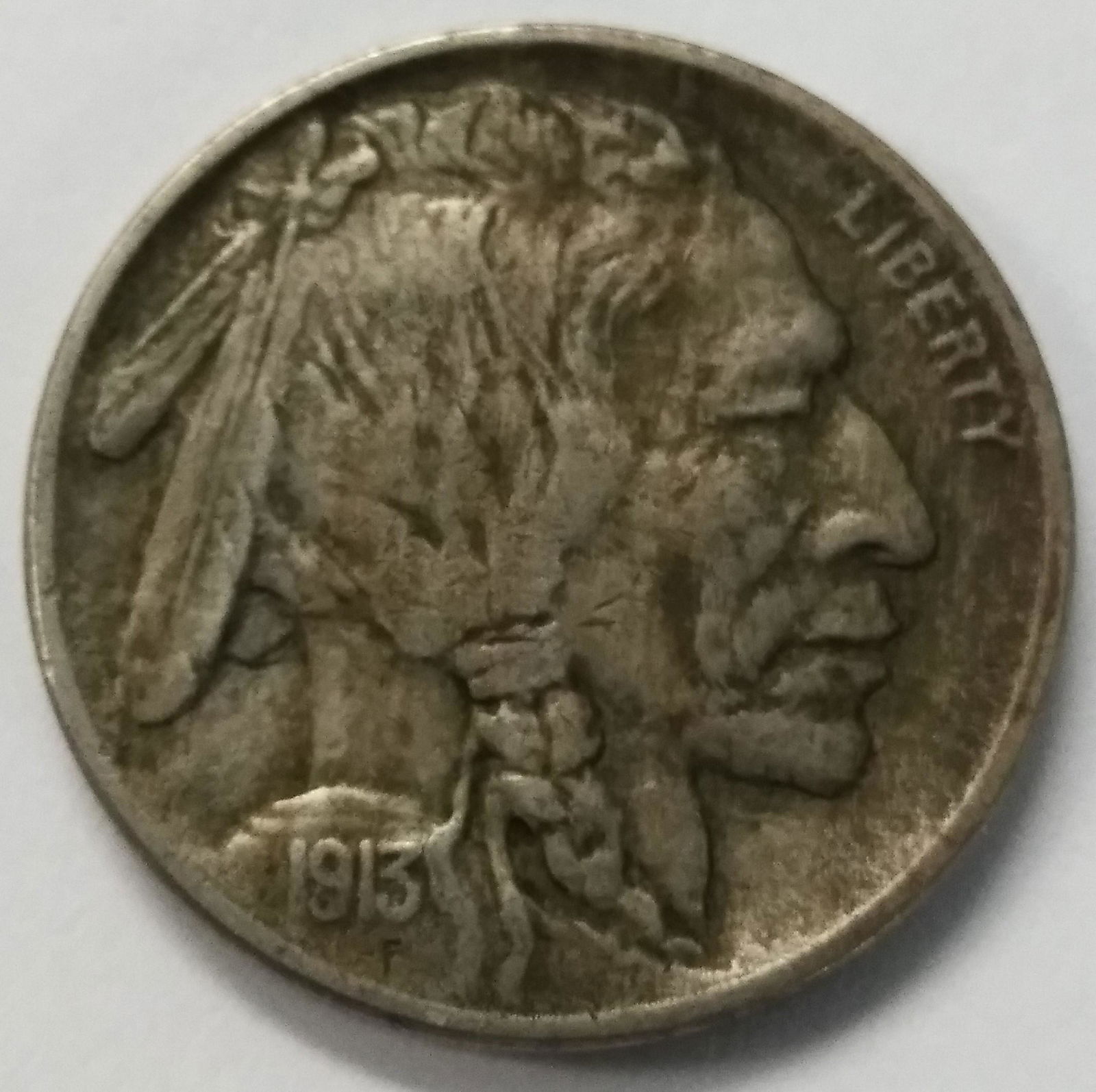 1913 Type 2 Buffalo Nickel (1 of 2)