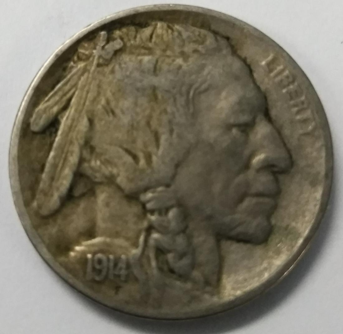 1914 Buffalo Nickel (1 of 2)