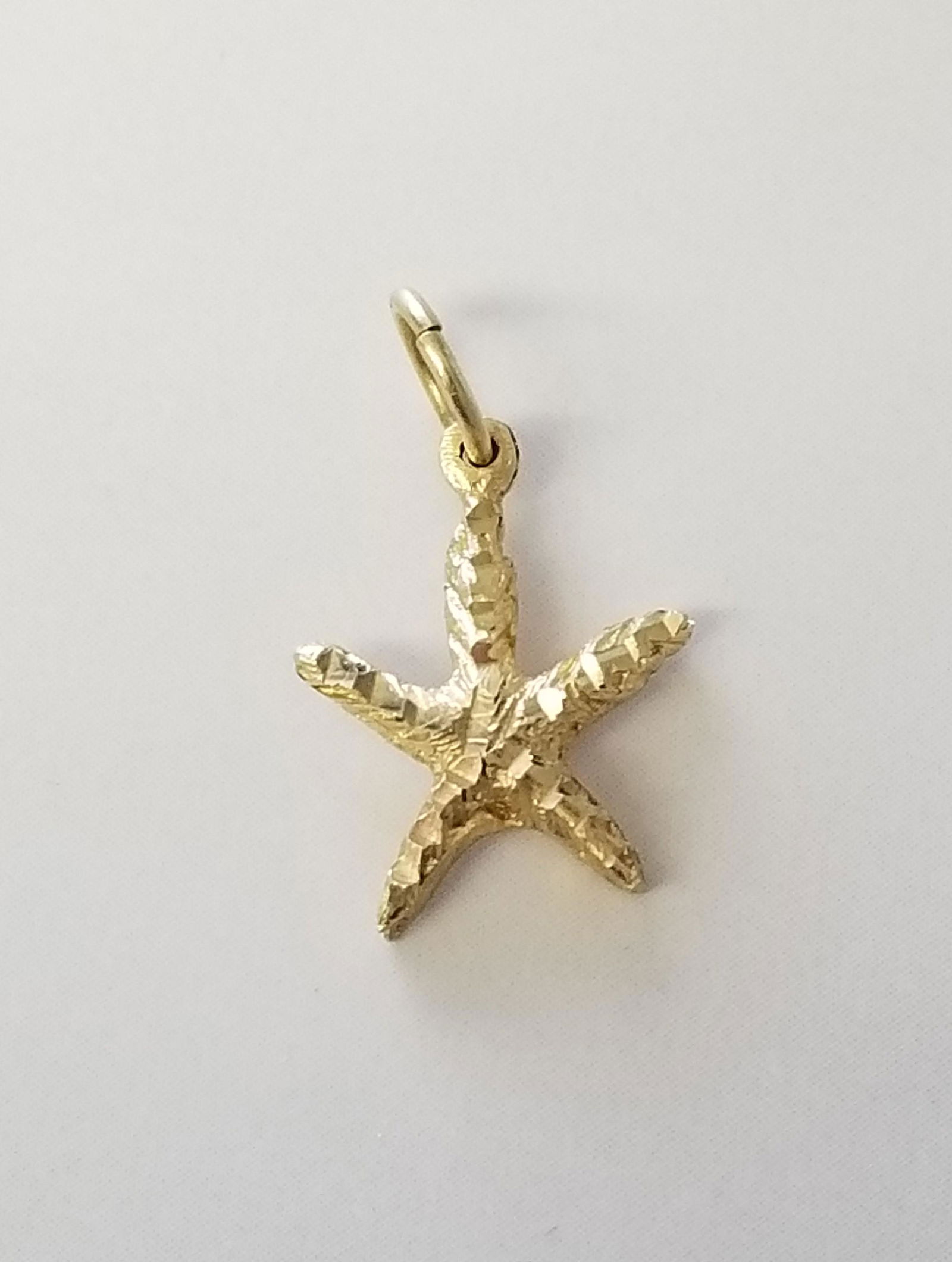 14K Gold Starfish Pendant/Charm (1 of 3)