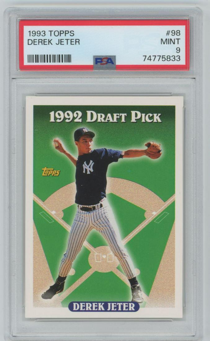 1993 Topps Derek Jeter #98 PSA 9 (1 of 2)