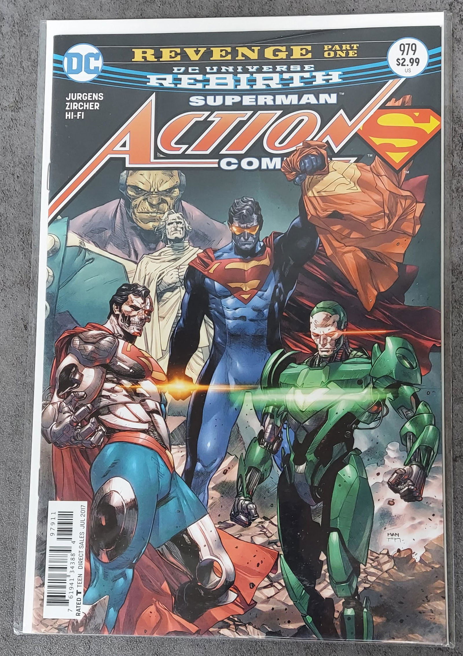 DC SUPERMAN ACTION COMICS #979 JULY 2017 - DC UNIVERSE REBIRTH (1 of 1)