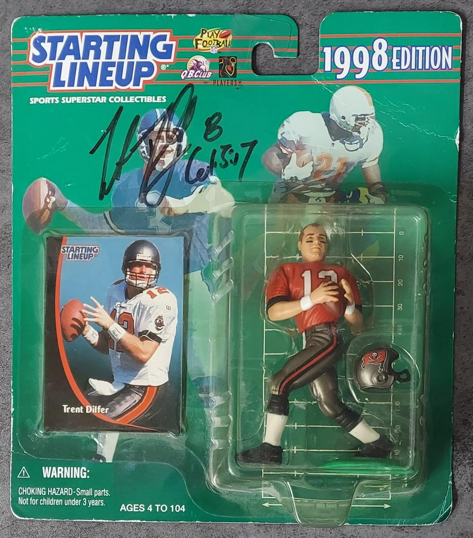 1998 STARTING LINEUP TRENT DILFER NFL TAMPA BAY BUCCANEERS FIGURE (1 of 6)