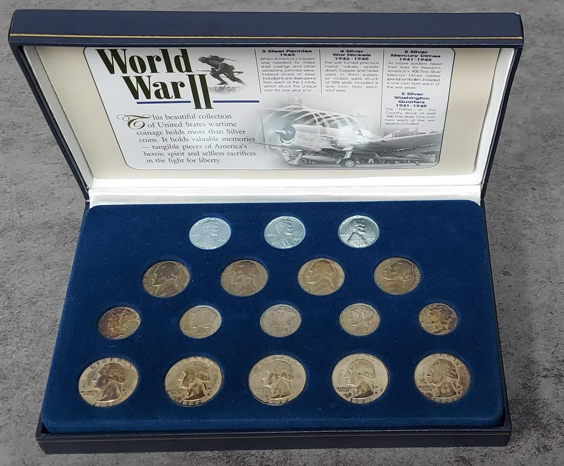 WORLD WAR II U.S. COIN COLLECTION (1 of 8)