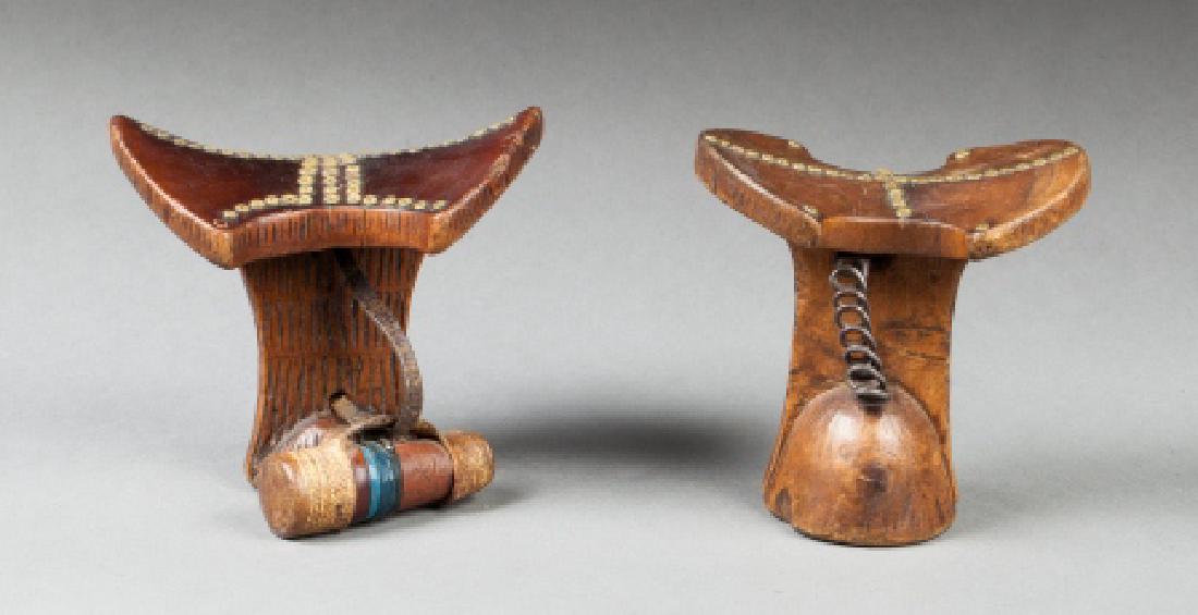 Two Hamer Banna or Karra headrests (1 of 1)