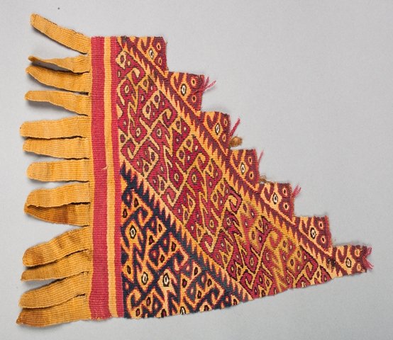 Two parts of Chimu ponchos (1 of 2)