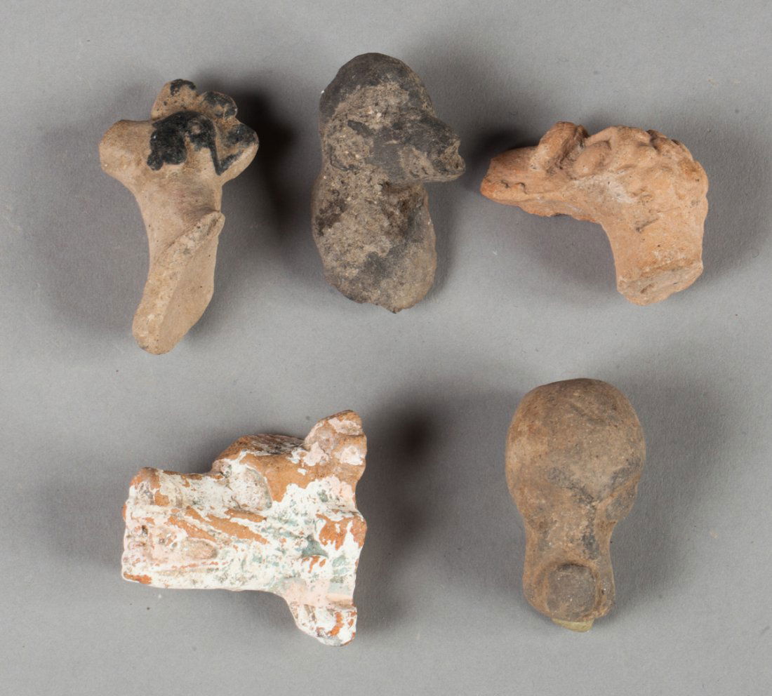 Five zoomorphic heads (1 of 1)