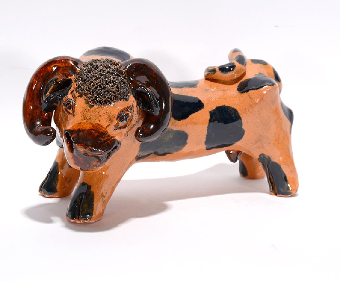 Billy Ray Hussey.  Spotted Big Horn Ram. (1 of 4)