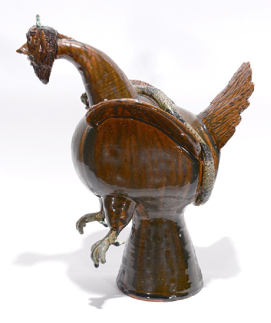 Albert Hodge. Devil Rooster With Snake. (1 of 4)