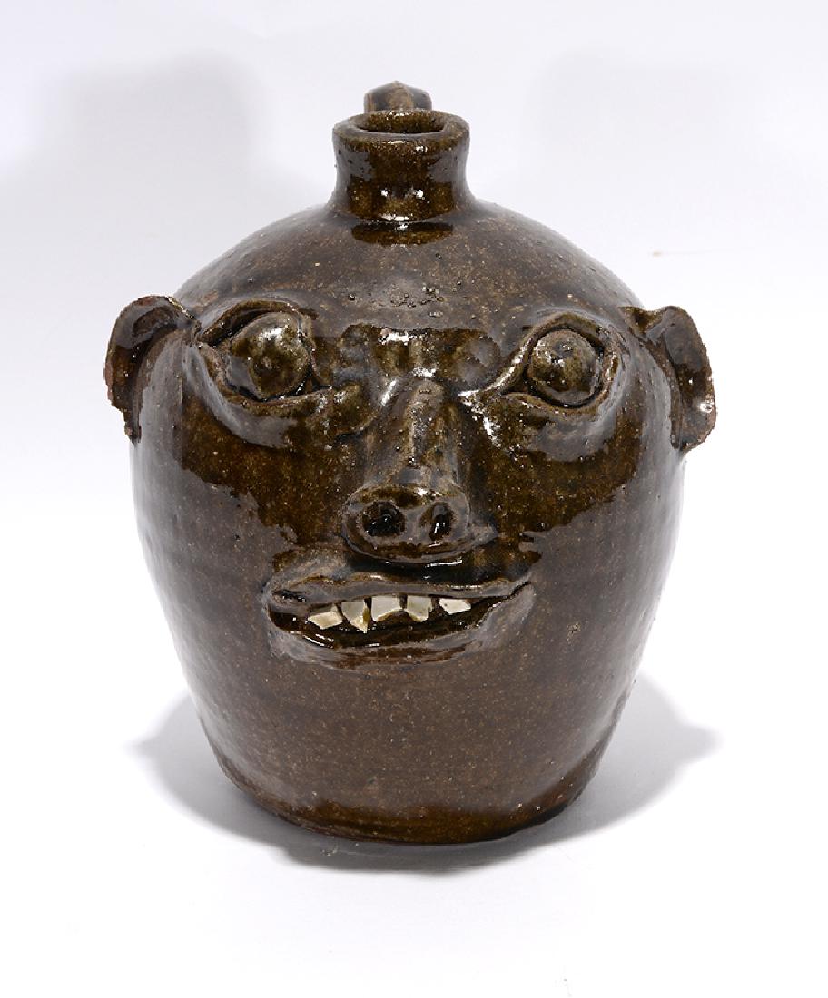 Chester Hewell. Rare Early Face Jug. (1 of 5)