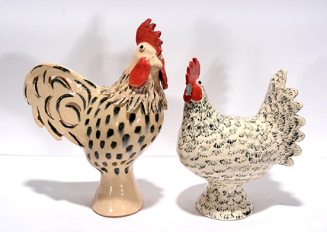 Jessie & Ruby Meaders. Spotted Roosters. (1 of 2)