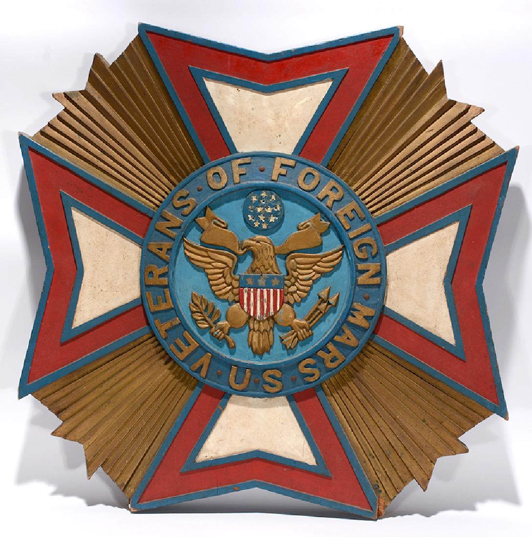 Veteran Of Foreign 'Mars' (sic) Sign. (1 of 3)